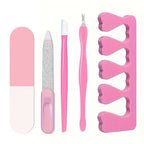 Komplettes Nagelset, Nagellampe + Poliermaschine + Pflegewerkzeuge für DIY exklusive romantische Nagelkunst zu Hause, Nagelset-Werkzeuge