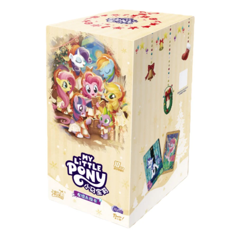 KAYOU Genuine My Little Pony Karte Freundschaft für immer Karten Star Pack Wunderschöne vergoldete Prinzessinnenkarten Sammelkarten Spielzeug Geschenke