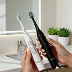 H2ofloss Sonic Elektrische Zahnbürste 38000VPM 5 Modi IPX7 Wasserdicht 60 Tage Akku Smart Timer Wiederaufladbar Aufhellend Mundpflege