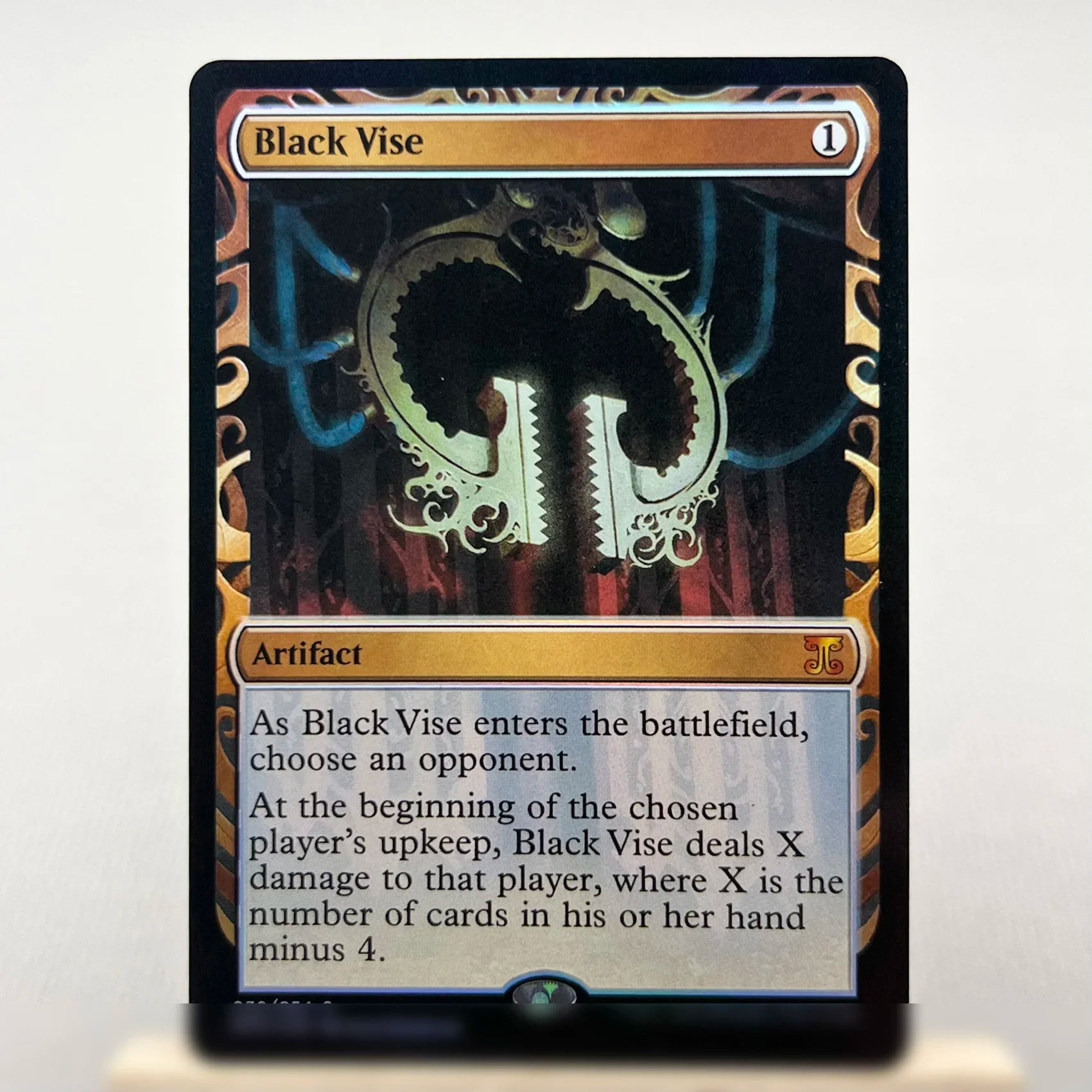 MPS FOIL2-02 TCG-Karten für das Spielen zu Hause: Magische Proxy Sol Ring, Lotus Petal, The Oblivion Stone, Extraplanar Lens, Noxious Gather
