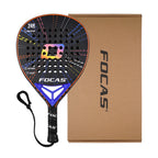 FOCAS 2026 Padel 24K Carbonfaser-Platte Tennisschläger Oberflächenbehandlung