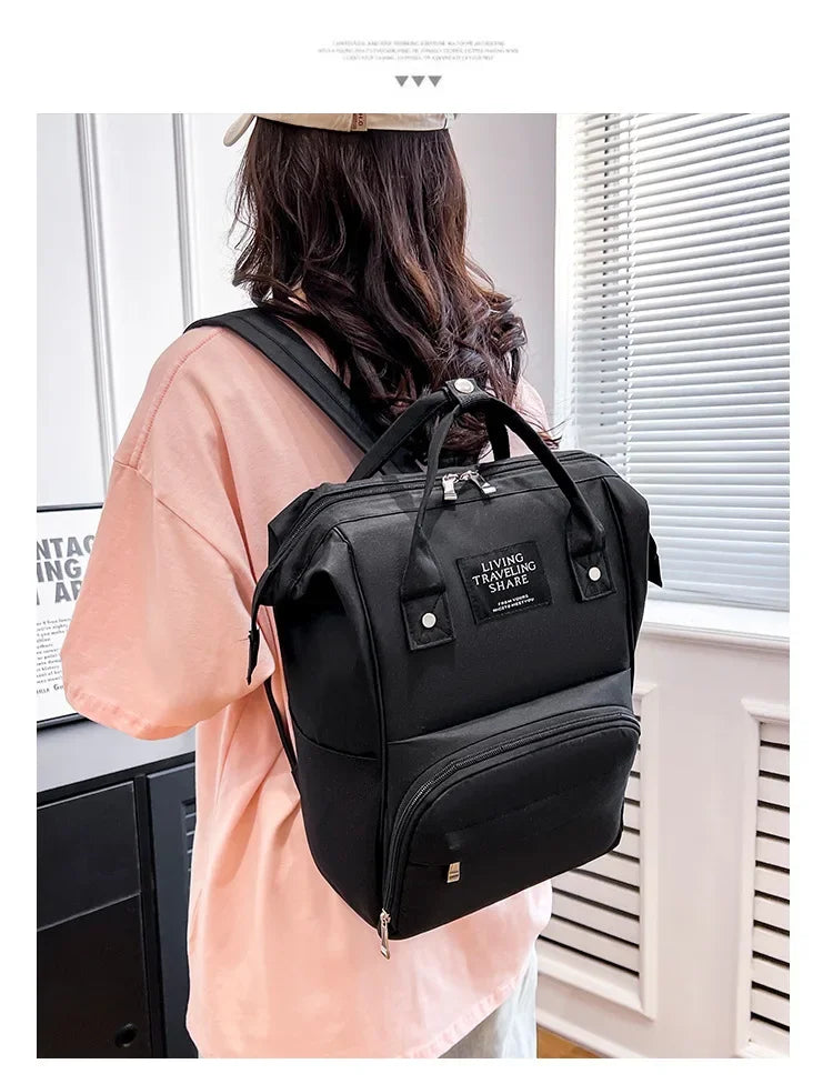 Wickelrucksack Windeltasche Mama Große Kapazität Taschen Mama Baby Multifunktionale Wasserdichte Outdoor Reise Windeltaschen für die Babypflege