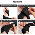 1pair Adjustable Wrist Wrap, Elastic Wrist Guard, Wrist Protection Band For Weight Lifting, Crossfit, Powerlifting, Strength Tra