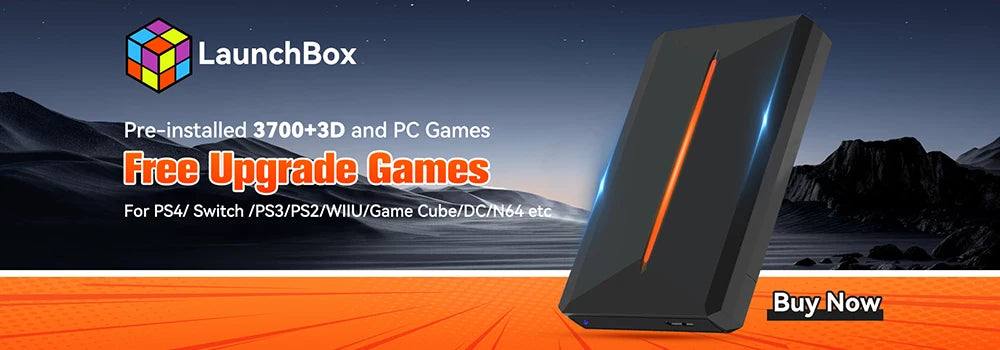 Retrobat & Playnite System HDD Retro-Spielekonsole für PS3/PS2/WIIU/WII/Switch/MAME 50+ Emulatoren 38293 Spiele & 42 AAA PC-Spiele für PC