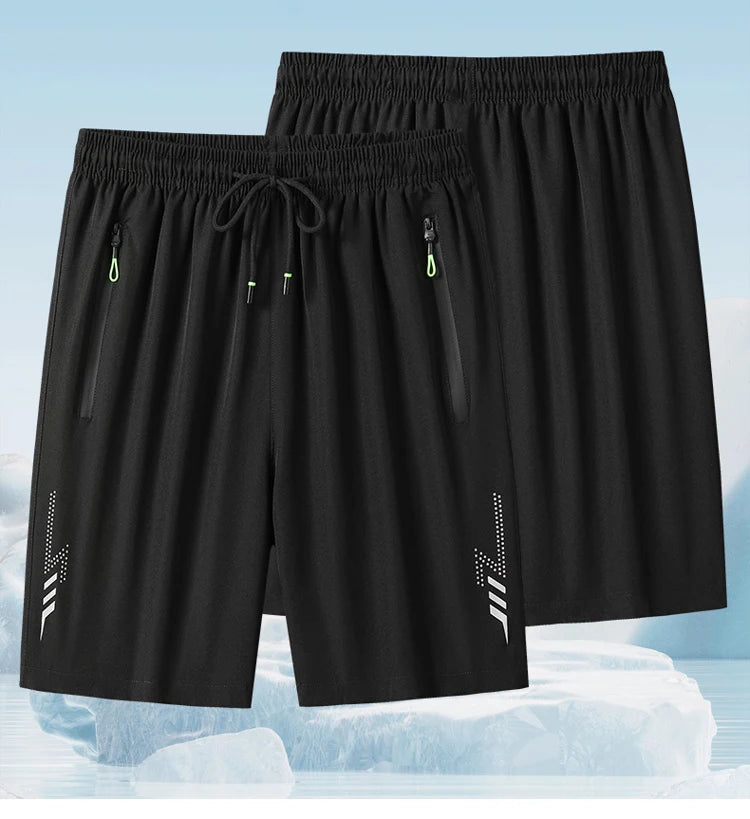 Gym Shorts Herren Sommer Quick Dry Trainingsshorts Fitness Kordelzug Leichte Athletische Jogginghose Workout Unterteile Laufsportbekleidung