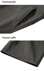 Herren Golfshorts Freizeithose Leichte schnelltrocknende lässige Arbeitsshorts Flat Front Wandershorts mit 4 Taschen