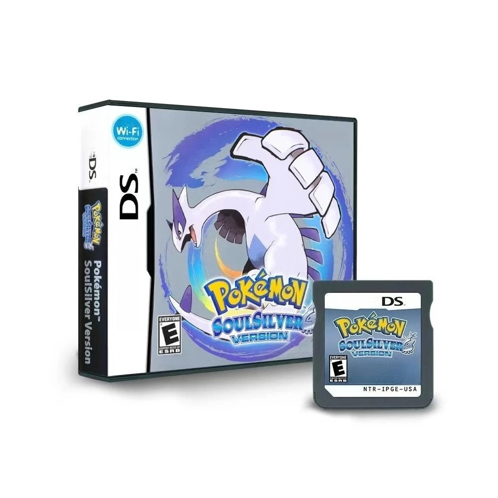 NDS-Spielkarte, Pokémon-Serie Platin, Pure Heart, True Soul, Conquest, Garbage Gold, Neue Version Englisches Spiel