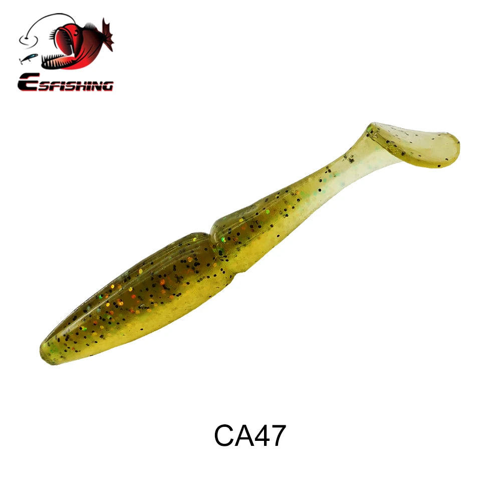 ESFISHING Angelköder Easy Shiner 100mm125mm155mm 200mm pesca isca artificial Silikonköder Leurre Souple Hecht Barsch