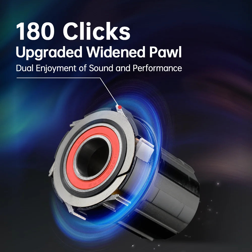 ARC MT088 MTB Hub 6 Pawls 180 Clicks Sealed Bearing Hub Front 9x100 15x100 Rear 10x135 12x142 Bicycle Cube 8 9 10 11 12 Speed Secondary image