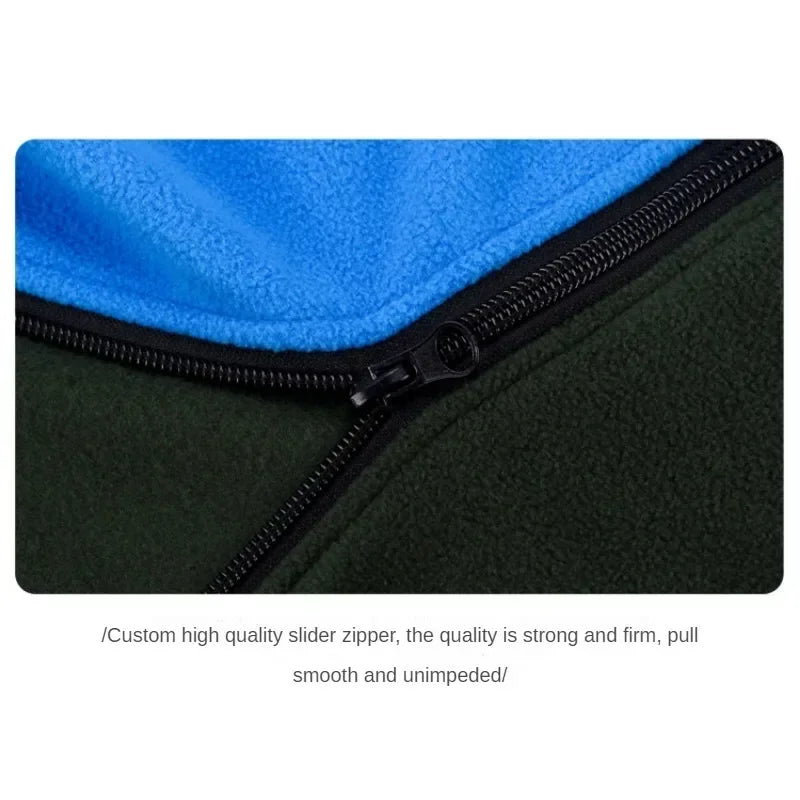 Portable Ultra-light Polar Fleece Sleeping Bag Outdoor Camping Tent Bed Travel Warm Sleeping Bag Liner Camping Sport Accessories
