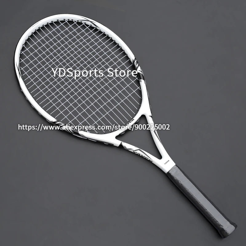 Professioneller Ultraleichtschläger aus Verbundkohlenstoff-Aluminiumlegierung, Tennisschläger 45-55LBS, Trainings-Tennisschläger Unisex Trainer
