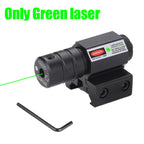 Taktischer Rotpunkt-Laserpointer für die Jagd mit 11mm/20mm Montage, verstellbarem Visier, Zubehör für Picatinny-Schiene