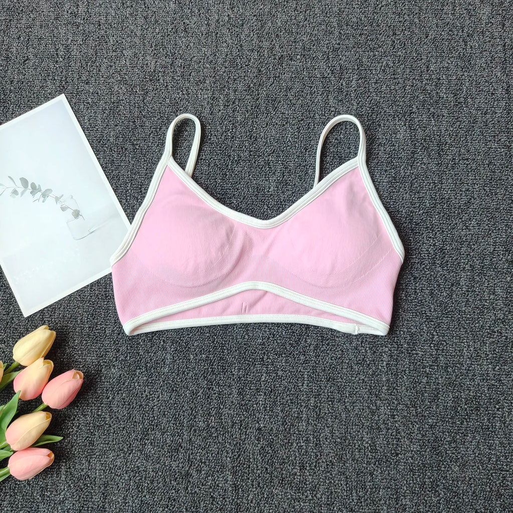 Pfirsich-Po-Yoga-Anzug Damen Gym Nahtloser Träger-BH mit Raffung Hoher Bund Po-Lifting Bauchstraffende Shorts Fitness-Set