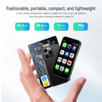 SERVO 15SE Mini Smartphone 3G WCDMA Android System WiFi Hotspot Play Store 3.0" Display Kleine Palm-Smartphones Dual SIM Standby