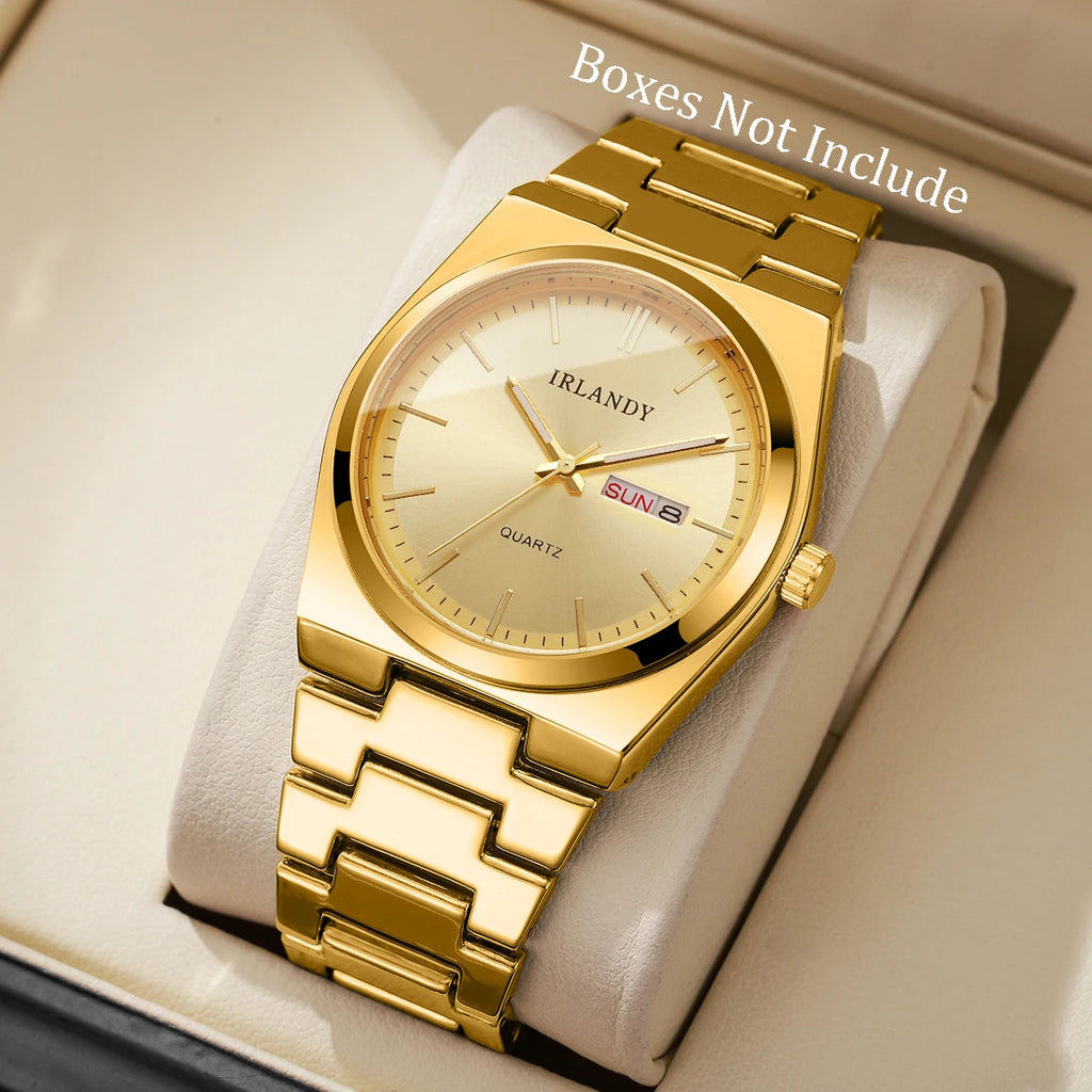 Luxus-Herren-Business-Uhren Kalender Quarz-Armbanduhren Für Herren Uhr Reloj Hombre (Ohne Box)