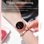 LIGE Wasserdichte Smartwatch für Damen, Echtzeit-Wettervorhersage, Herren-Uhren, Sport-Damen-Smartwatch für Damen, Android, iOS