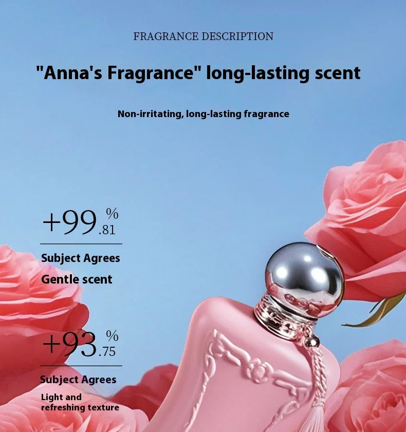 Brand Rose 75ML Parfüm Damen Spray Flirt Pheromon Lang Anhaltend Blumig Frisch Romantik Lebendiger Leichter Duft Dating Geschenk
