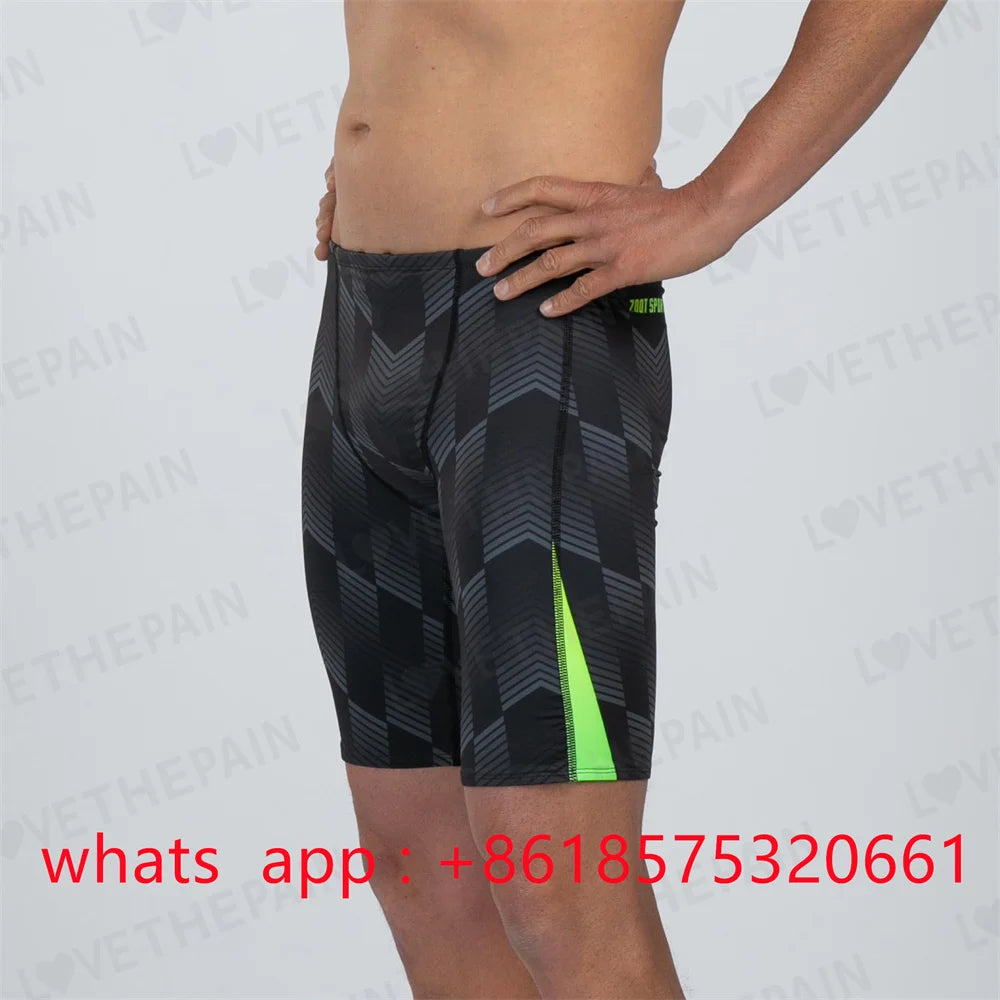Zootekoi Herren Badehose Trainings-Badeshorts Strand-Badehose Schwimmhose Jammer Sommer Sport Surfhose Shorts 2024