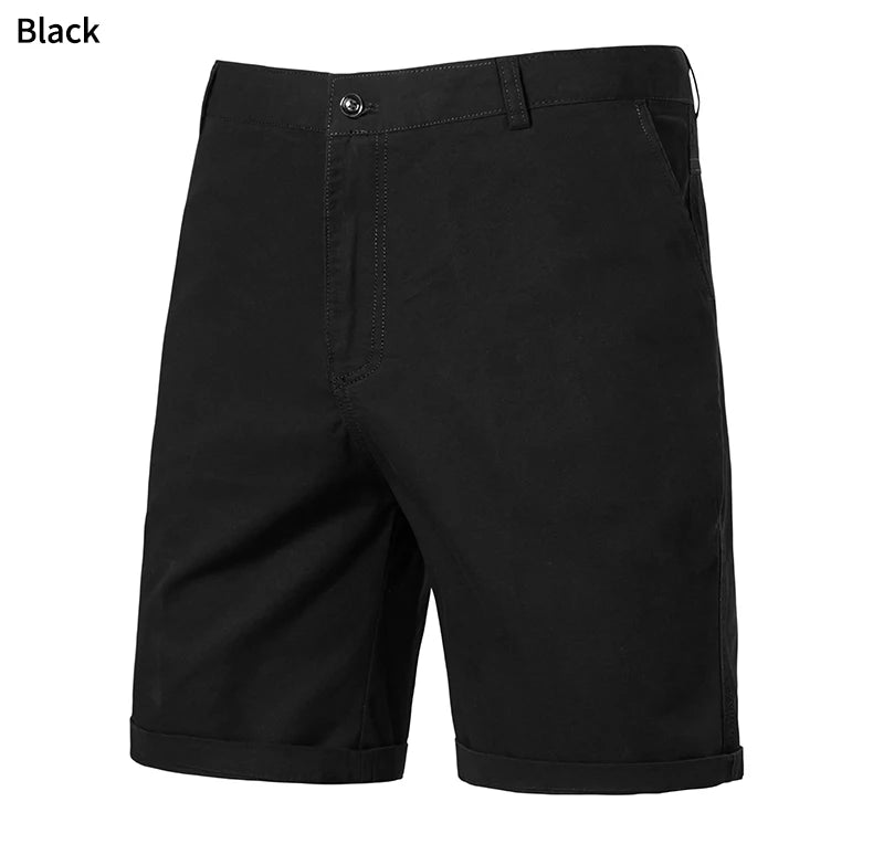Herren Golfshorts Freizeithose Leichte schnelltrocknende lässige Arbeitsshorts Flat Front Wandershorts mit 4 Taschen