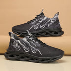 2025 Unisex Laufschuhe Herren Damen Leichte Mesh Atmungsaktive Bequeme Flache Weiche Tennisschuhe Sommer Schnürsneaker Herren