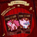 KAYOU Genuine My Little Pony Karte Freundschaft für immer Karten Star Pack Wunderschöne vergoldete Prinzessinnenkarten Sammelkarten Spielzeug Geschenke