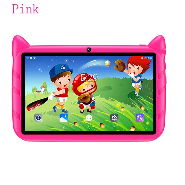Neue 7 Zoll 5G WiFi Kinder-Tablets Quad Core 4GB RAM 64GB ROM Dual Kameras Android 13.0 Lern-Tablet PC 4000mAh