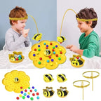 Bumble Bee Magnetspiel Lustige Familienbrettspiele Montessori Sortierpuzzle Angelspiel Interaktive Spiele für Kinder und Erwachsene