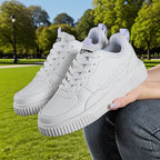 Mode Frauen Freizeitschuhe Atmungsaktive Walkingschuhe Flache Schuhe Sneaker Weiß Damen-Schuhe Sport Laufen Outdoor Walking Für Herren