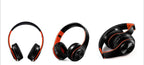 Herren Geschenk Gold Wireless Kopfhörer Bluetooth Kopfhörer Stereo Headset Spiel mit eingebautem Mikrofon, universell für Android und iOS