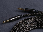 OPENHEART 16-adriges Kopfhörerkabel 1 zu 2 Klinken dual 3.5/2.5/4.4mm/XLR symmetrisches Kabel für HIFIMAN DENON Ersatzkabel 2m 3m