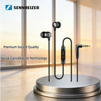 Sennheiser CX300S kabelgebundene In-Ear-Kopfhörer Reiner Bass Stereo Sound Geräuschisolierendes Original-Headset für Smartphone Samsung Xiaomi