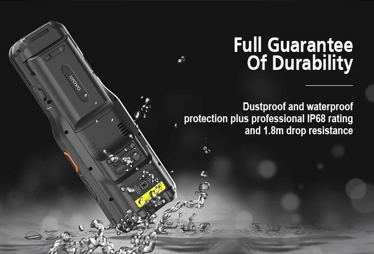 UROVO RT40 Digitaltastatur Pdas Android 10 4G Inventur Handheld Barcode Scanner Mobiles Datenterminal Robustes Pda