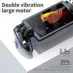 M28 Retro Handheld-Videospielkonsole, 7,1-Zoll-Bildschirm, über 30 Emulatoren für PS2/PS1/PSP, 3D-Dual-Analog-Sticks [God of War Klassiker