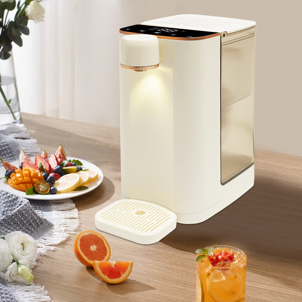 Elektrischer Wasserspender 27x19x26cm 10.63x7.48x10.24in 2000W Seltene Erden Heizung 3L 0.79Gal Mehrere Temperaturen Touchscreen für