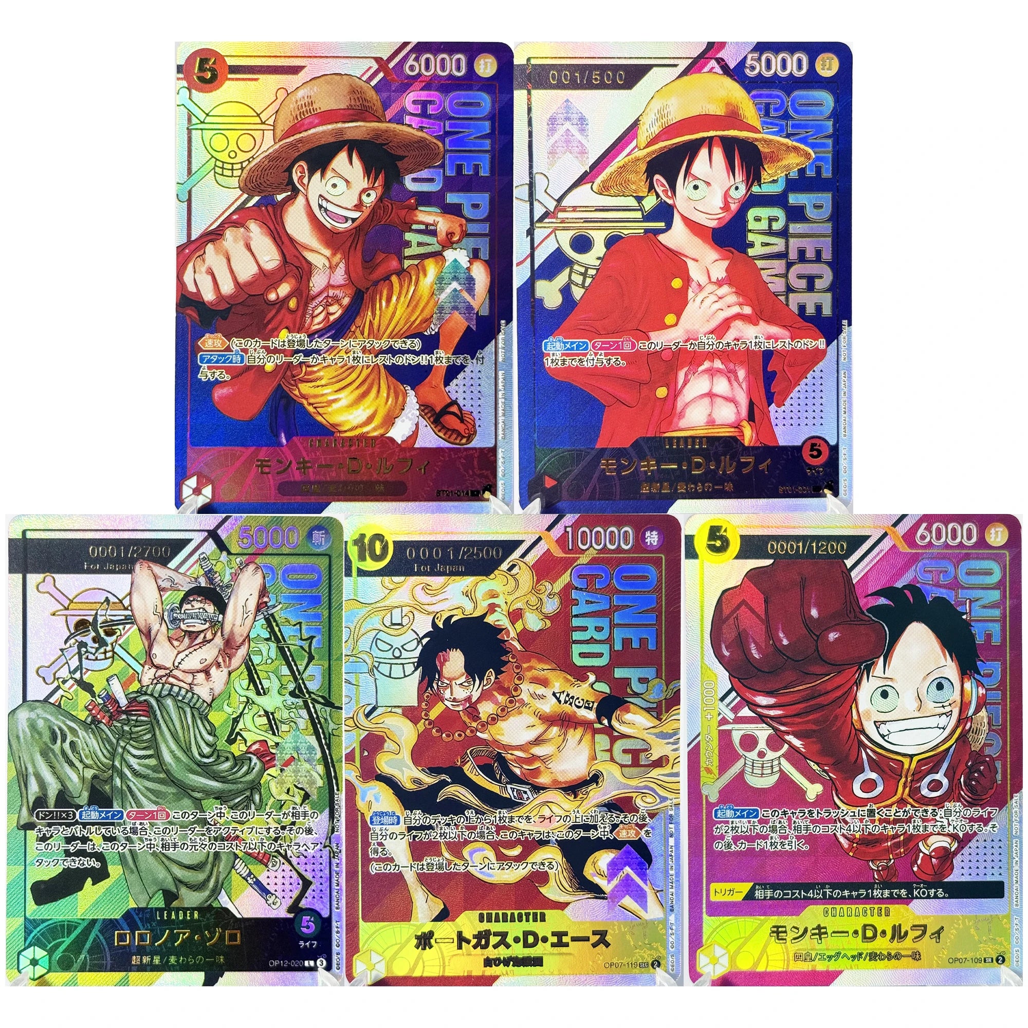 One Piece Roronoa Zoro Serien-Set Championship Treasure Cup Promo Anime Sammlerstücke DIY Replik-Karten Texturkarte