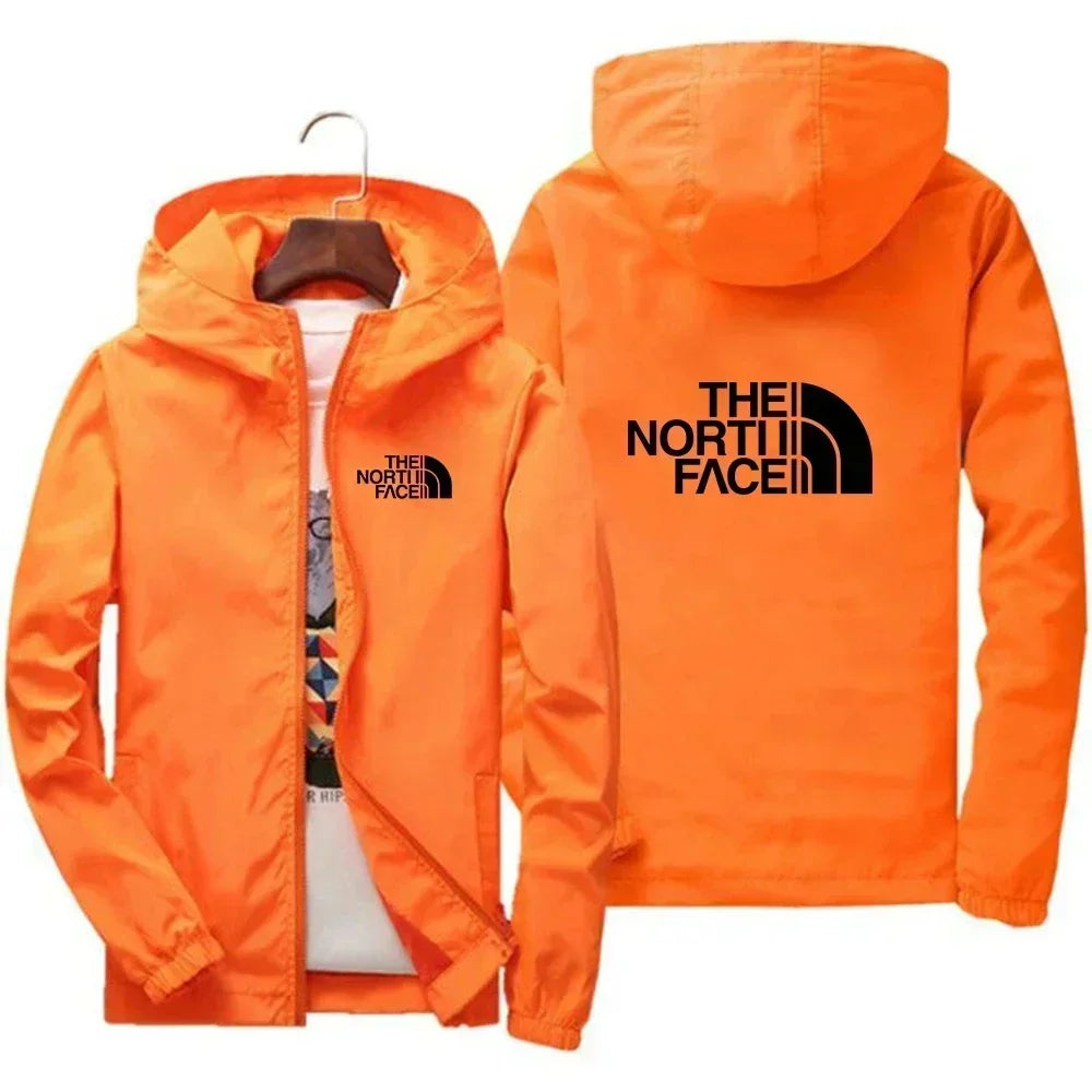 2025 Herren Mode Winddichte Kapuzenjacke mit Reißverschluss Lässige Outdoor-Sportbekleidung für Streetwear, Laufen und den täglichen Tragekomfort