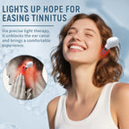1 Stück schmerzfreies 650nm Rotlicht-Otologie-Lasertherapiegerät – Ohrenpflegeinstrument bei Tinnitus, Mittelohrentzündung & Taubheit
