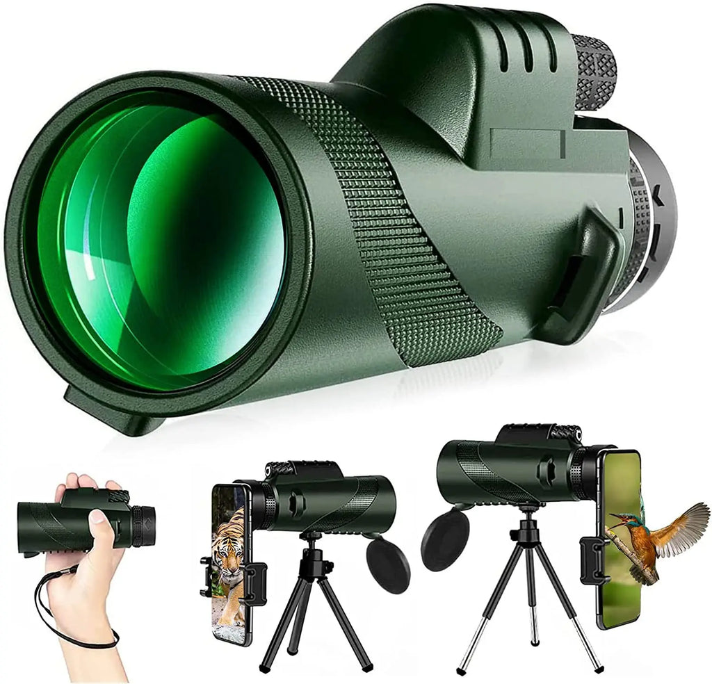 Tragbares Zoom HD 5000M Teleskop Faltbares Fernrohr Mini Leistungsstarkes Teleskop für Jagd Sport Outdoor Camping Reisen