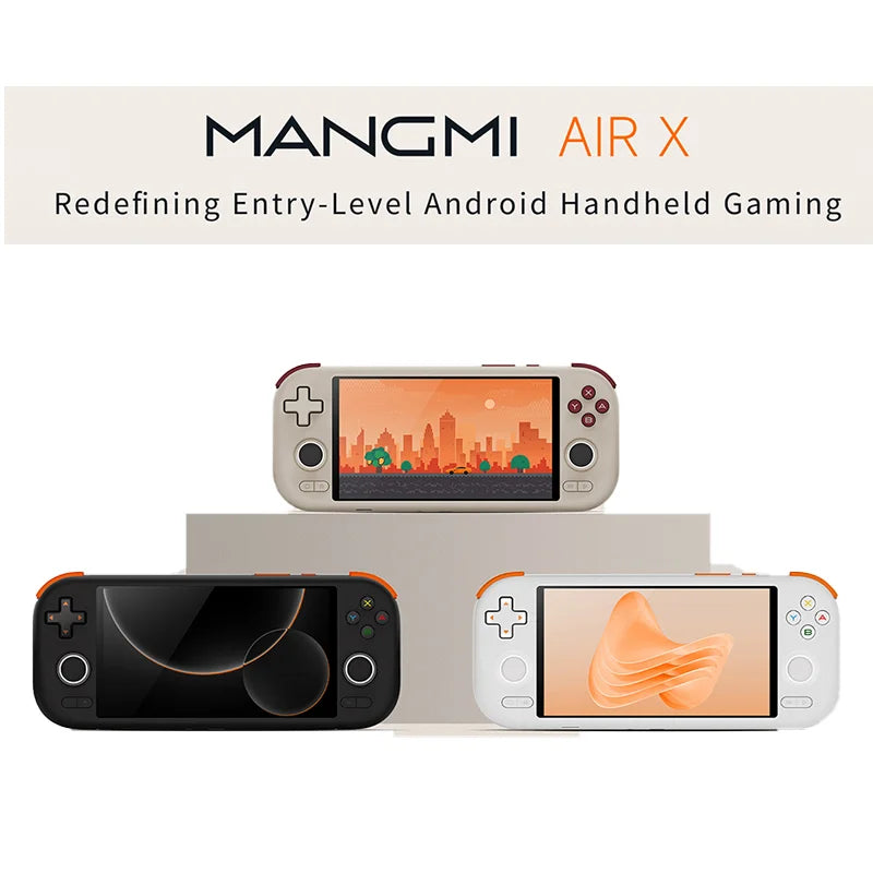 MangMi Air X Spielkonsole Android 5,5 Zoll 1080P 11-Touchscreen IPS mAh Hall-Effekt Joystick Trigger tragbare Spielekonsole