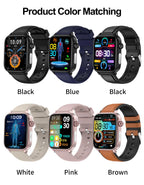 2025 New For XIAOM1 ECG+PPG Blood Fat Uric Acid Health Smartwatch Men Women Heart Rate Blood Pressure Bluetooth Call Smart Watch