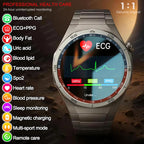 2026 Neue Smartwatch für Pflegeberufe mit EKG+PPG Gesundheitsanalyse Blutdruck Lipide Harnsäure Drahtlose HD-Anruf Smartwatch Herren Damen