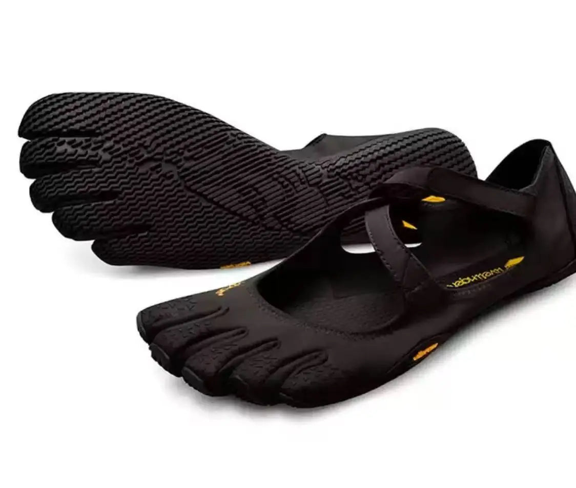 VI-B Damen Klassische Professionelle FiveFingers Schuhe Fitness Yoga Tanz Weiche Sohle Rutschfest Schnelltrocknend Sport Split-Toe-Sneaker