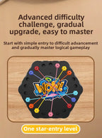 Kinder Seilknoten Puzzle Brettspiel Farbige Linie Gedrehte Verbundene Seile Logik Denkspiel Tischspiel Eltern Kind Interaktives Spielzeug