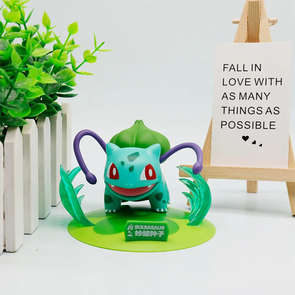Pokémon Serie Blind Box Pikachu Mewtu Anime Figuren Ornamente Puppen Gardevoir Sylveon Modell Fans Desktop Auto Weihnachtsgeschenk