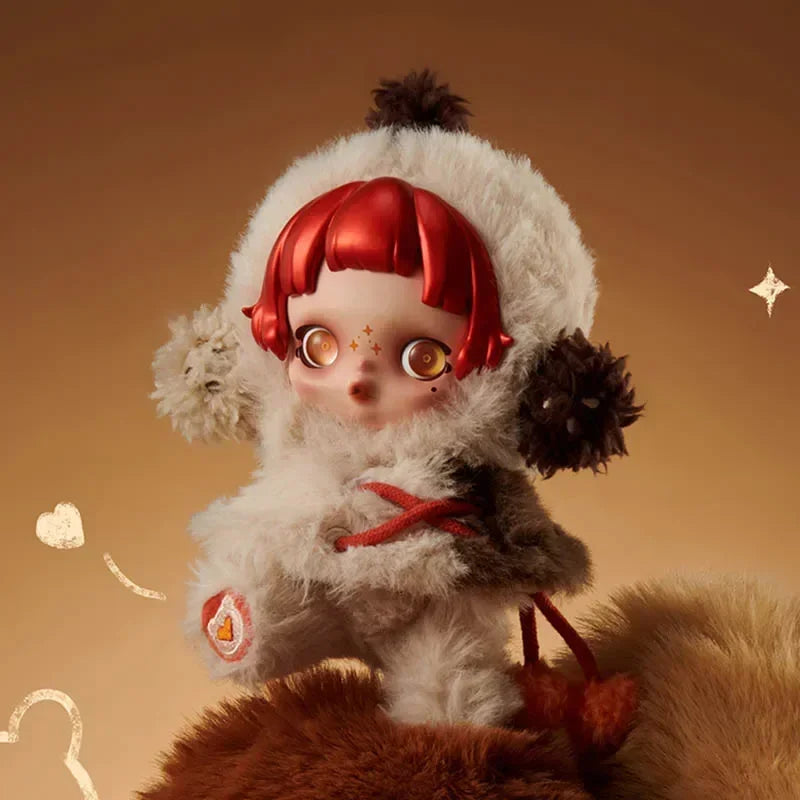 POP MART SKULLPANDA Winter Symphony Series Blind Box Mystery Box Guess Bag Spielzeug Puppe Süße Anime Figur Schreibtisch-Ornamente