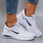 Frühlings-Freizeitsportschuhe für Damen, modisch, atmungsaktiv, leicht, rutschfest, verschleißfest, flache Schuhe