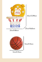 Basketballständer für Kinder, Indoor-Wurfbälle, aufbaubares und faltbares Hängespielzeug