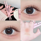 Doppelseitiger Lying Silkworm Eyeliner Pencil Diamond Glitter Matt Aegyosal Pen Aufhellende Creme-Lidschatten-Highlighter-Augen-Make-up