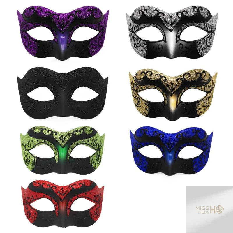 2er-Set, elegante schwarze Spitzen-Masken für Paare für Kostümpartys