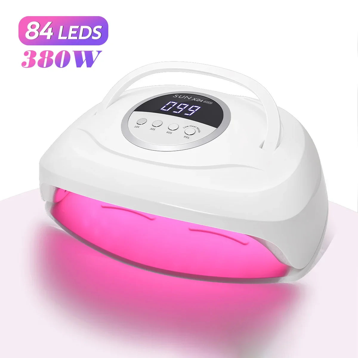 380W UV LED Nagellampe 84 LEDs Nageltrockner mit automatischem Sensor Schnell trocknende Manikürelampe zum Aushärten von Nagellack Nagelkunstwerkzeuge Hauptbild